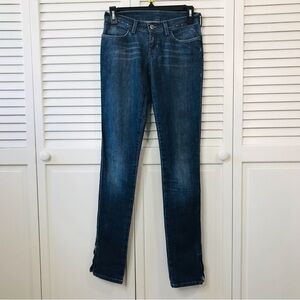 KSUBI Superskinny Zip Indigo Jeans Size 25